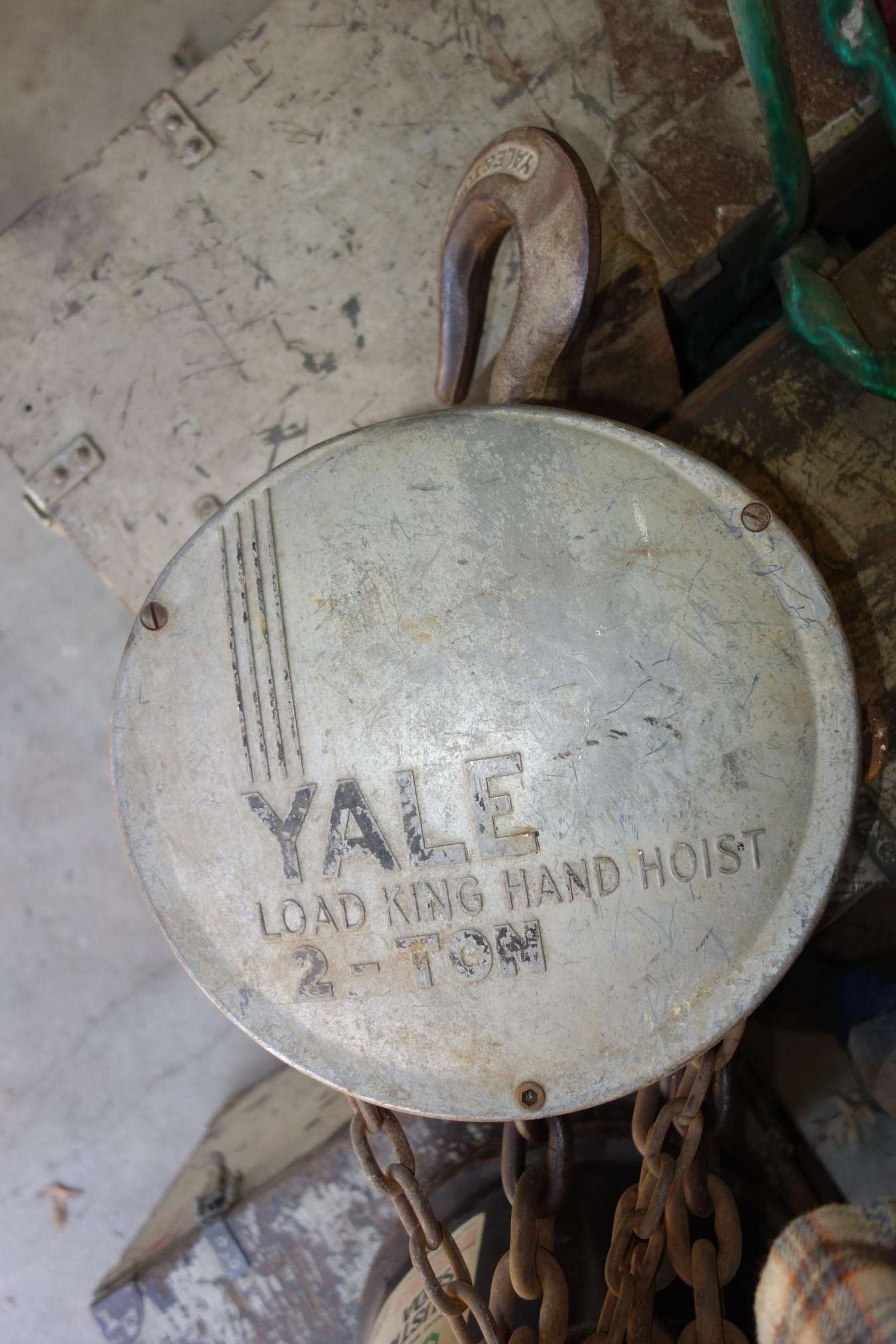 Yale 2ton Load King Hand Hoist Construction Equipment Dive Gear Here