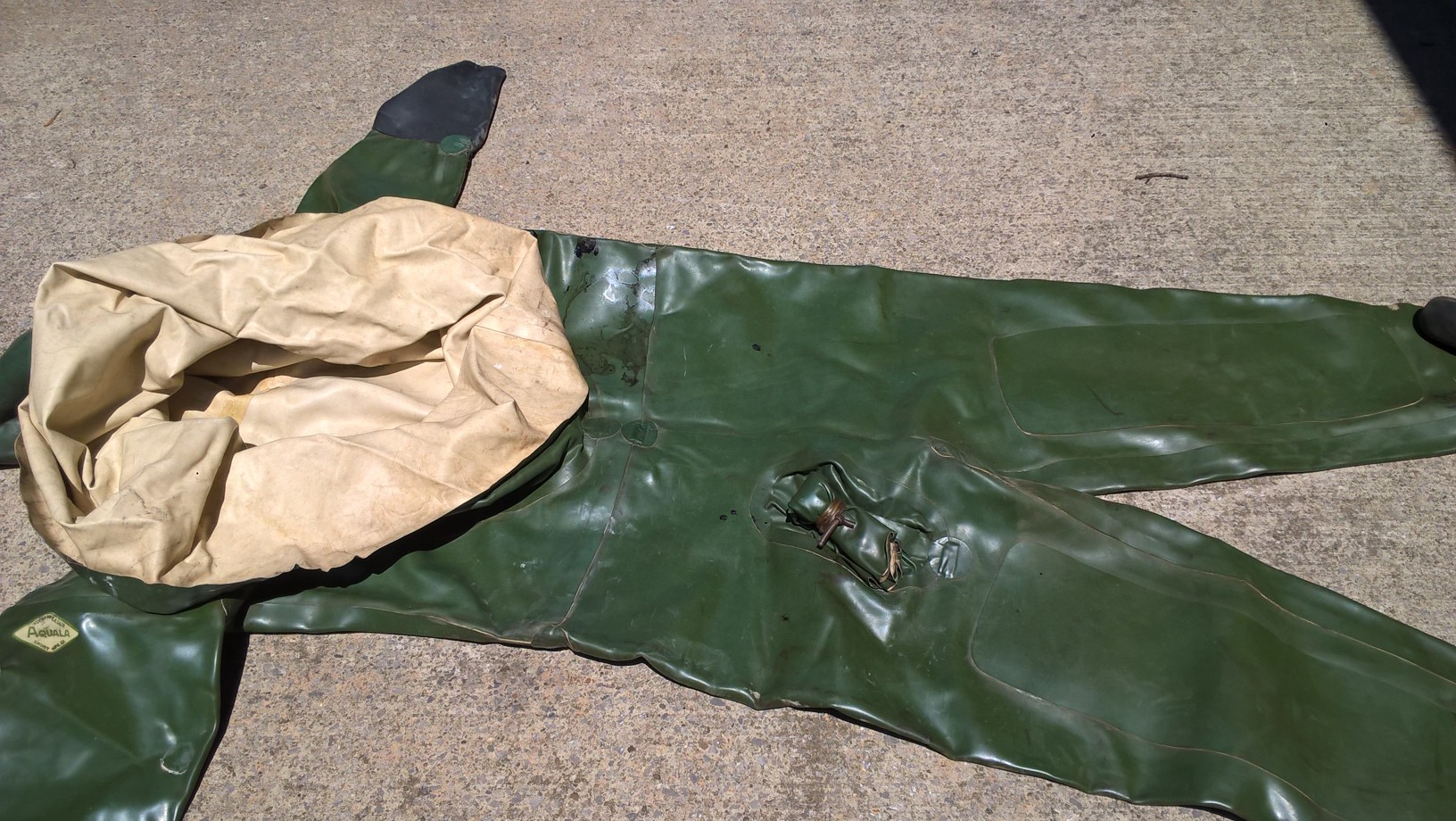 Aquala Rubber Dry Suit Diving Gear Dive Gear Here