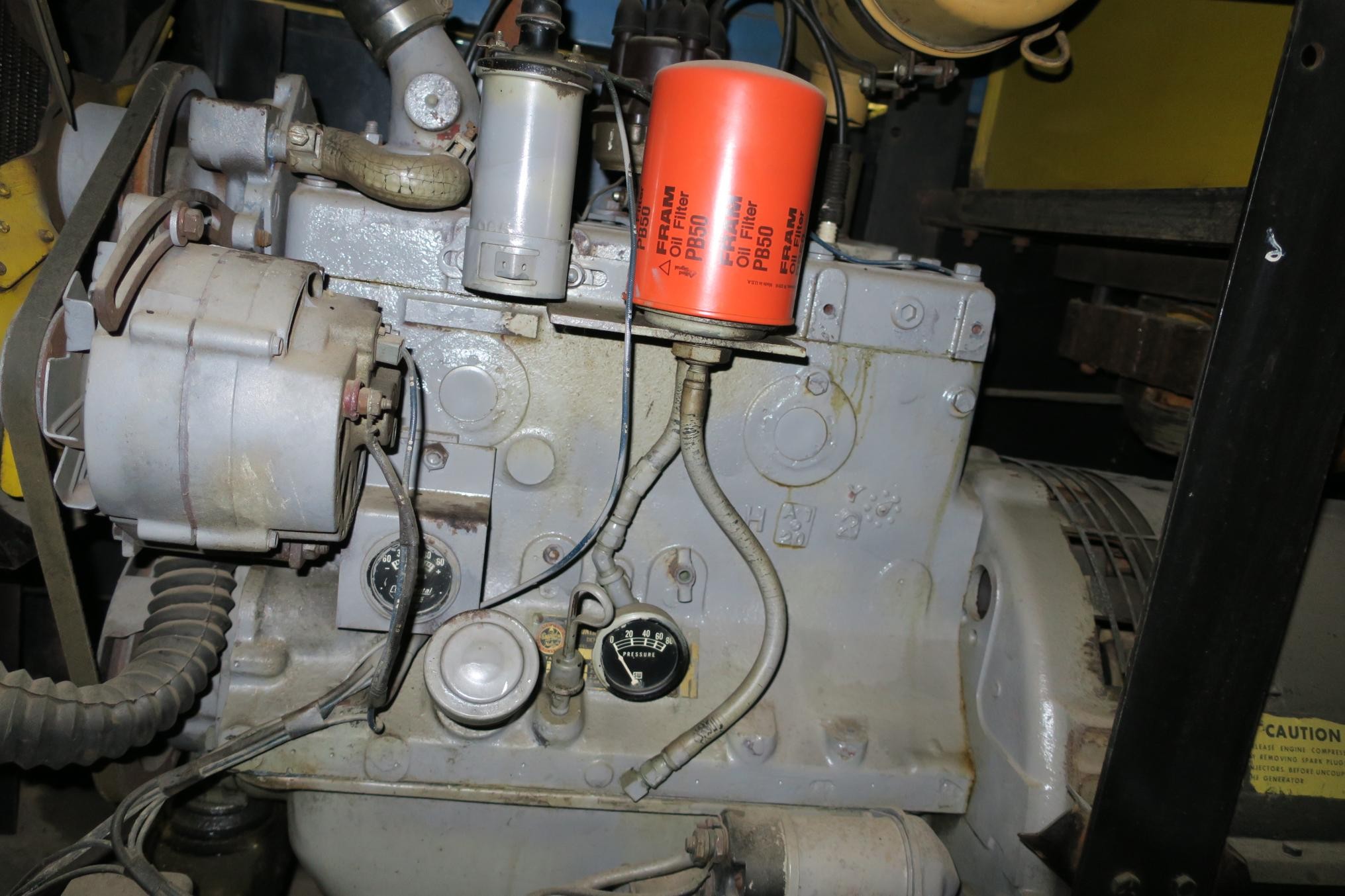 Miller Big 40 DC Arc Welder Welding and Burning Dive Gear Here
