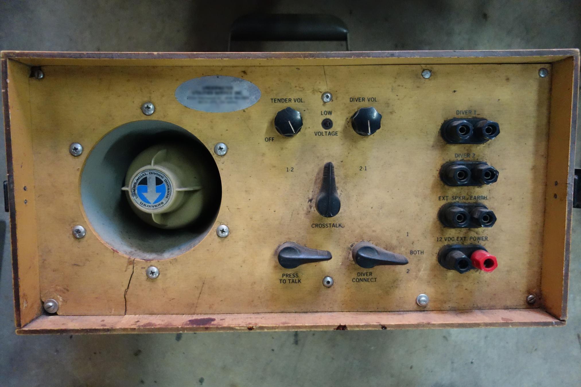 Communitcations Box US Divers Two Diver Intercom | Diving Gear | Dive Gear Here