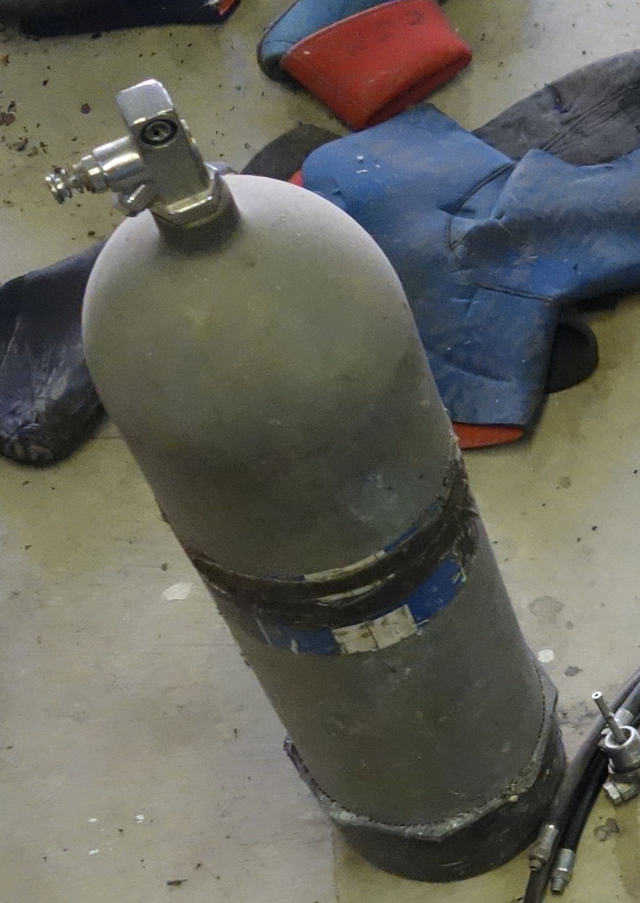 Steel SCUBA Tank Dive Gear Here